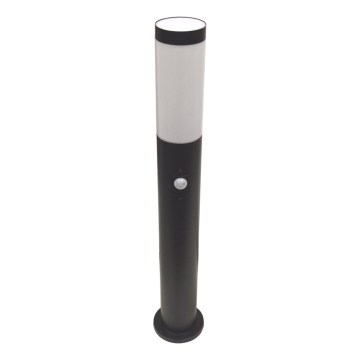Vonkajšia lampa so senzorom LOPPA 1xE27/60W/230V 65 cm IP44 antracit