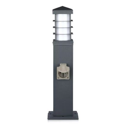 Vonkajšia lampa so zásuvkami 1xE27/13W/230V IP44