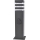 Vonkajšia lampa so zásuvkou TEKSAS 1xE27/20W/230V 44 cm IP44 čierna