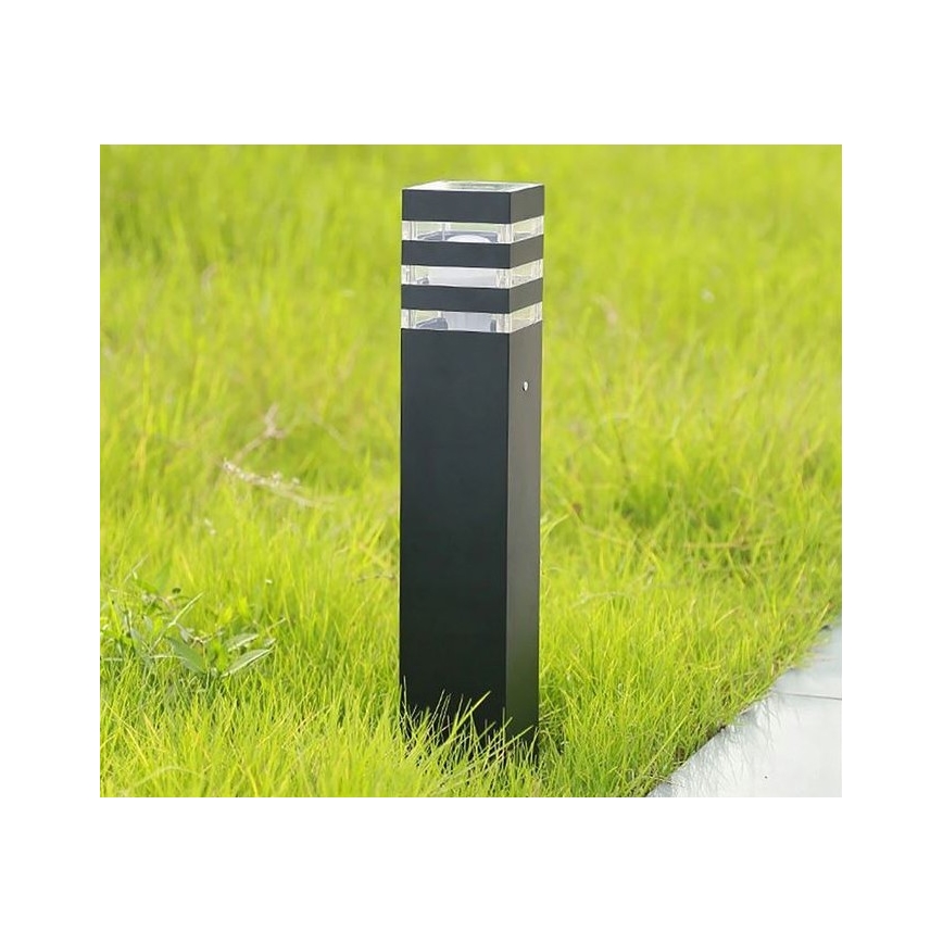 Vonkajšia lampa TEKSAS 1xE27/12W/230V IP44 74 cm antracit