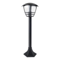 Vonkajšia lampa TEVIO 1xE27/60W/230V IP54 97 cm čierna