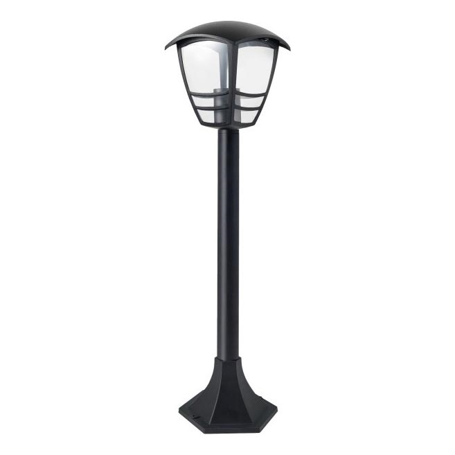 Vonkajšia lampa TEVIO 1xE27/60W/230V IP54 97 cm čierna