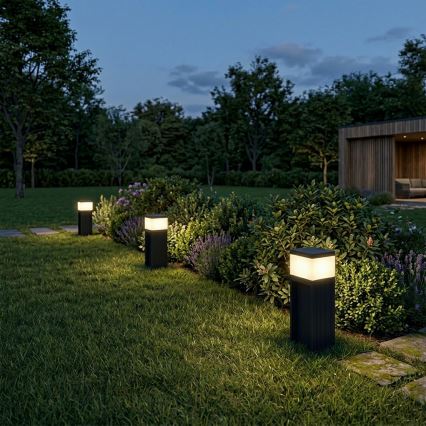 Vonkajšia lampa VESPER 1xG9/5W/230V IP44 30 cm čierna