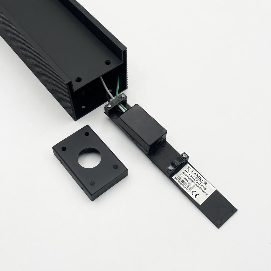 Vonkajšia lampa VESPER 1xG9/5W/230V IP44 50 cm čierna