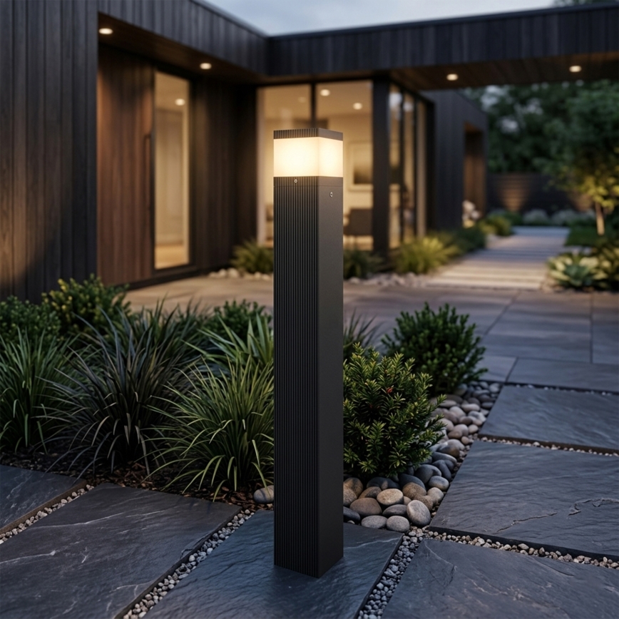 Vonkajšia lampa VESPER 1xG9/5W/230V IP44 80 cm čierna