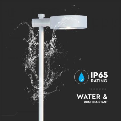 Vonkajšia LED lampa LED/7W/230V 4000K IP65 biela 102 cm