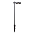 Vonkajšia LED lampa LED/7W/230V 4000K IP65 čierna 102 cm