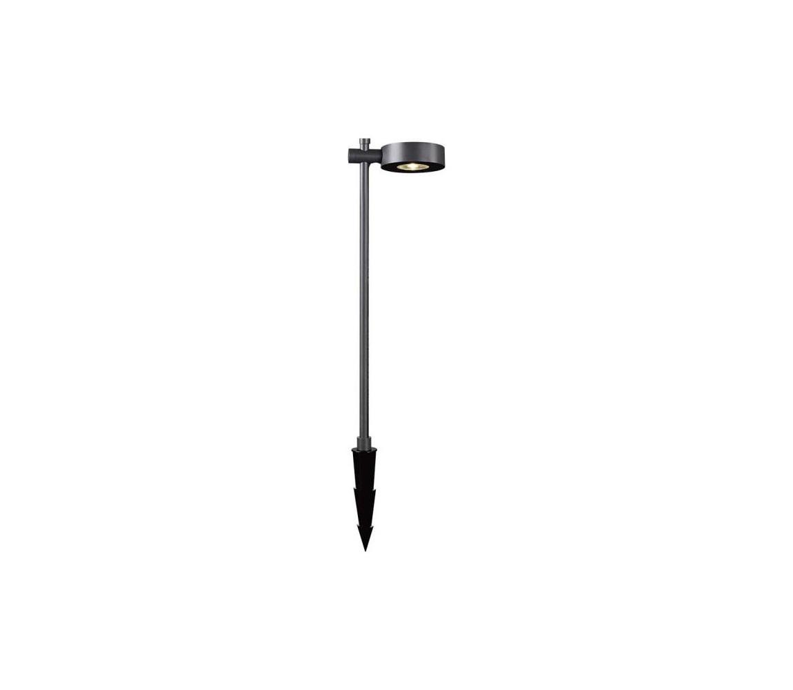 Vonkajšia LED lampa LED/7W/230V 4000K IP65 čierna 102 cm 6839