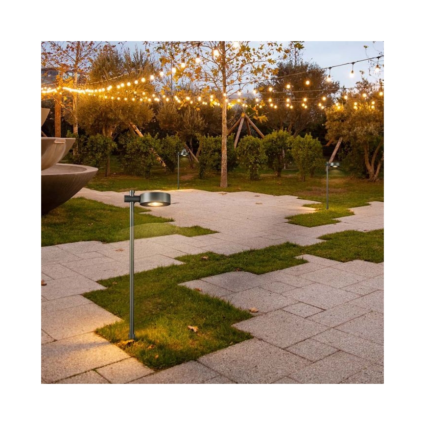 Vonkajšia LED lampa LED/7W/230V 4000K IP65 čierna 102 cm