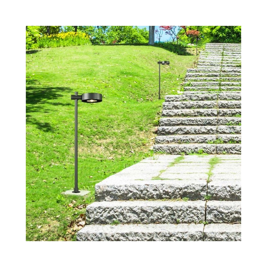 Vonkajšia LED lampa LED/7W/230V 4000K IP65 čierna 102 cm