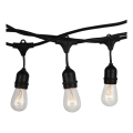 Vonkajšia reťaz STRING 15m 15xE27/25W/230V IP54