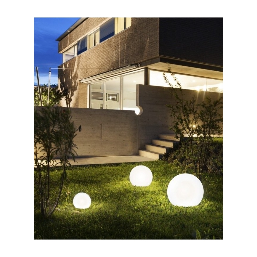 Vonkajšie dekoračné svietidlo GARDEN BALL 1xE27/40W/230V IP65 pr. 25 cm