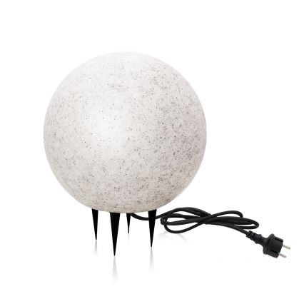 Vonkajšie dekoračné svietidlo GARDEN BALL 1xE27/40W/230V IP65 pr. 25 cm