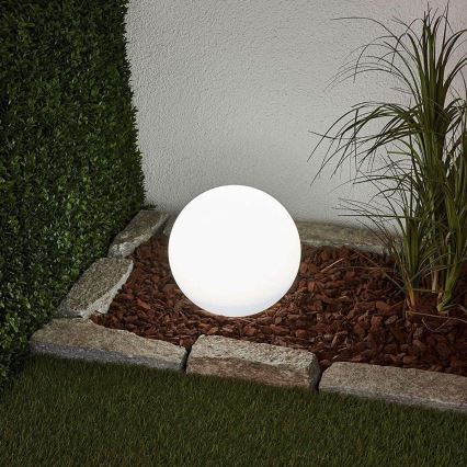 Vonkajšie dekoračné svietidlo GARDEN BALL 1xE27/40W/230V IP65 pr. 38 cm