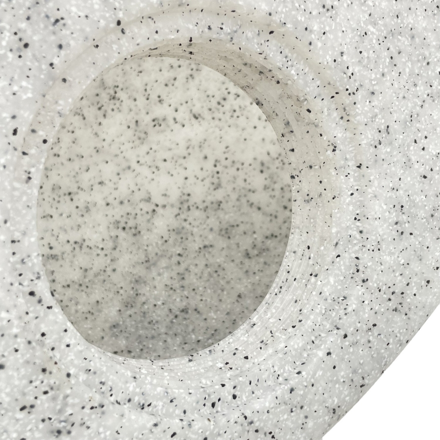 Vonkajšie dekoratívne svietidlo LUMISTONE 1xE27/15W/230V IP65 priemer 26,5 cm