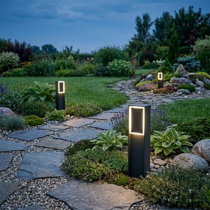 Vonkajšie LED svietidlo MODO LED/4,8W/230V 4000K IP44 30 cm čierne