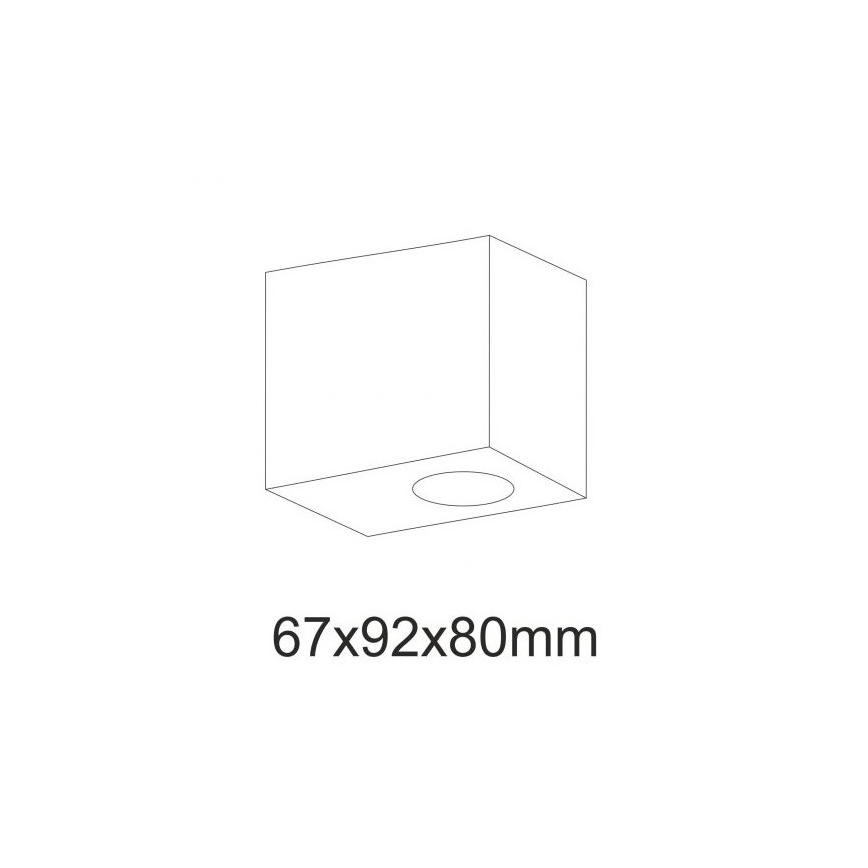 Vonkajšie nástenné bodové svietidlo BOSTON 1xGU10/35W/230V IP44