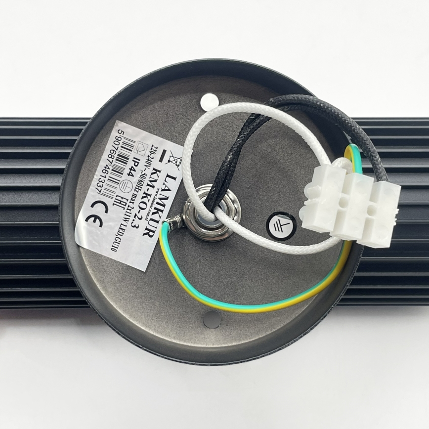 Vonkajšie nástenné bodové svietidlo LANTHEA 2xGU10/11W/230V IP44 čierne