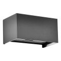 Vonkajšie nástenné LED svietidlo LED/24W/230V 4000K IP65 antracitové
