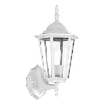 Vonkajšie nástenné svietidlo 1xE27/60W/230V IP44 biela