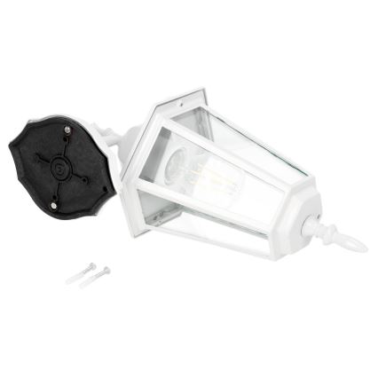 Vonkajšie nástenné svietidlo 1xE27/60W/230V IP44 biela