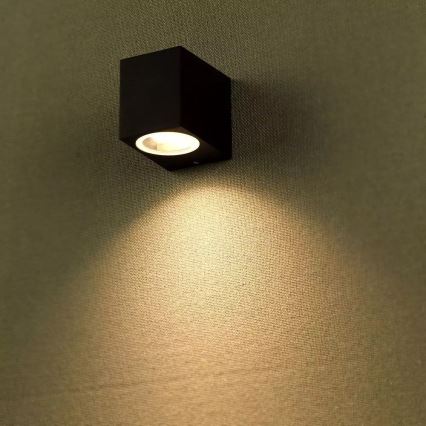 Vonkajšie nástenné svietidlo 1xGU10/35W/230V IP44