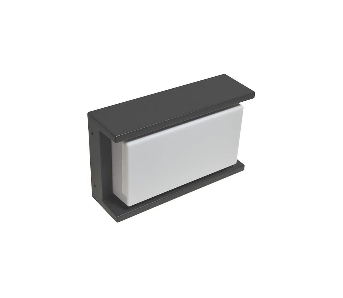 Vonkajšie nástenné svietidlo ARAGO 1xE27/60W/230V IP54 antracit SKU008945