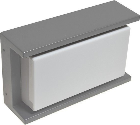 Vonkajšie nástenné svietidlo ARAGO 1xE27/60W/230V IP54 šedá