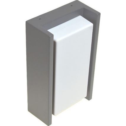 Vonkajšie nástenné svietidlo ARAGO 1xE27/60W/230V IP54 šedá