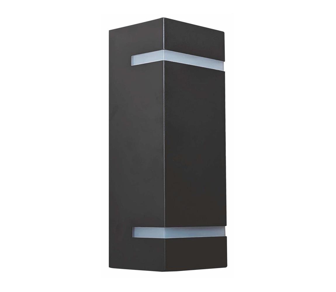 Greenlux Vonkajšie nástenné svietidlo BRICK 2xGU10/7W/230V IP44