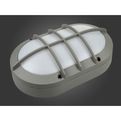 Vonkajšie nástenné svietidlo FRAY LED/8W/230V IP54 sivé