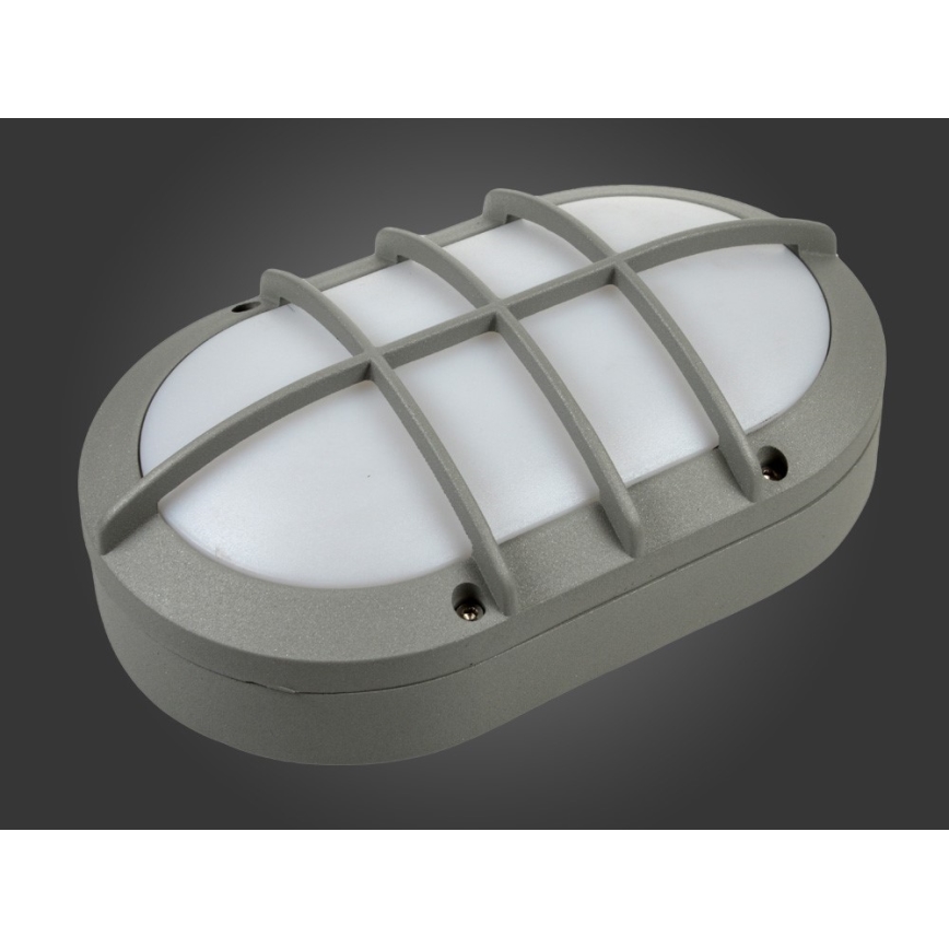 Vonkajšie nástenné svietidlo FRAY LED/8W/230V IP54 sivé