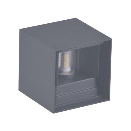 Vonkajšie nástenné svietidlo KIOTO 1xG9/5W/230V IP44 antracit