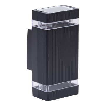 Vonkajšie nástenné svietidlo NIZZA 2xGU10/35W/230V IP65