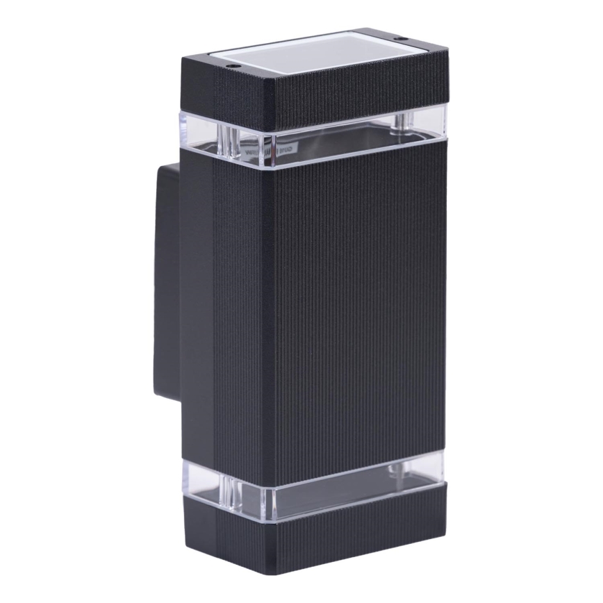 Vonkajšie nástenné svietidlo NIZZA 2xGU10/35W/230V IP65