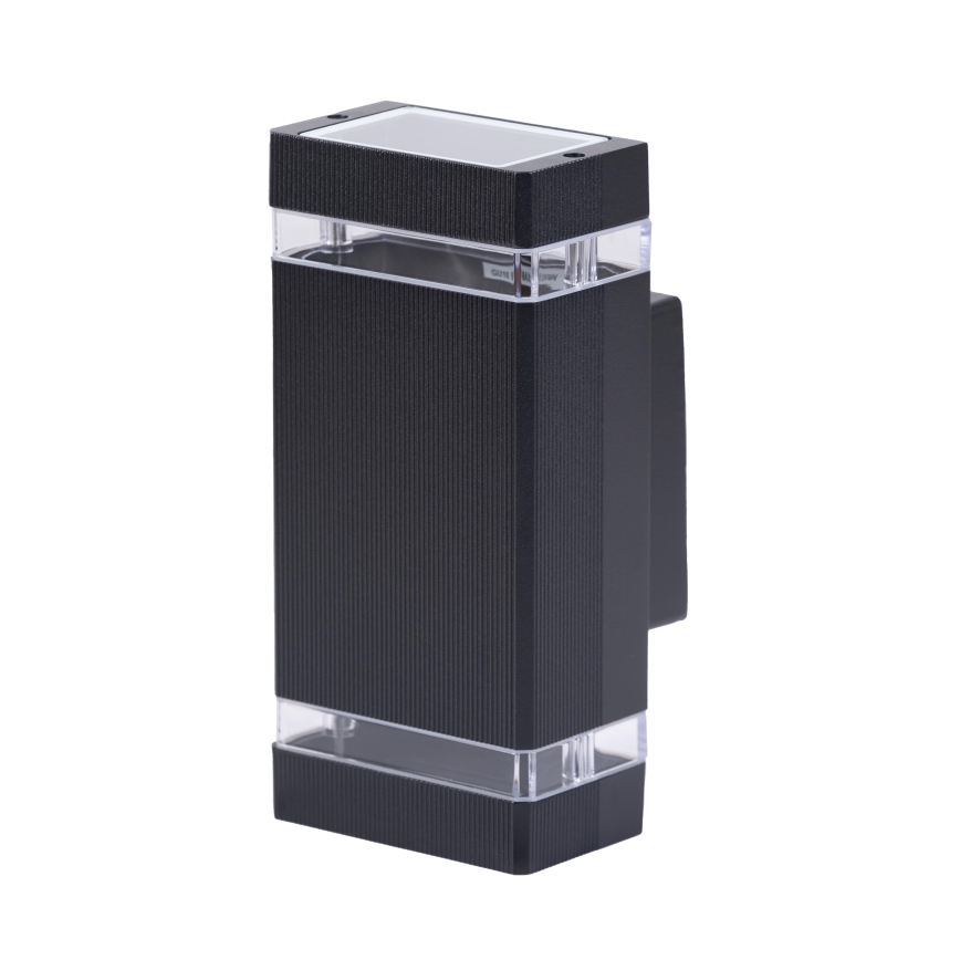 Vonkajšie nástenné svietidlo NIZZA 2xGU10/35W/230V IP65