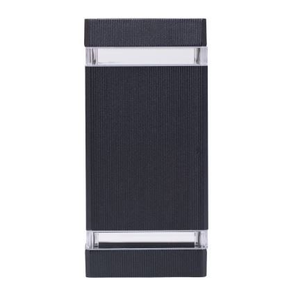 Vonkajšie nástenné svietidlo NIZZA 2xGU10/35W/230V IP65