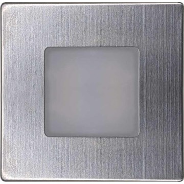 Vonkajšie schodiskové svietidlo DECENTLY LED/1,7W/230V 3000/4000/6000K IP54 lesklý chróm