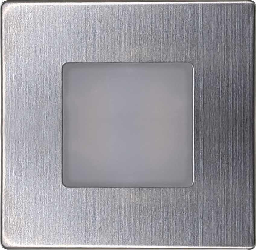 Vonkajšie schodiskové svietidlo DECENTLY LED/1,7W/230V 3000/4000/6000K IP54 lesklý chróm