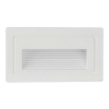 Vonkajšie schodiskové svietidlo LED/3W/230V 3000K IP65 biela