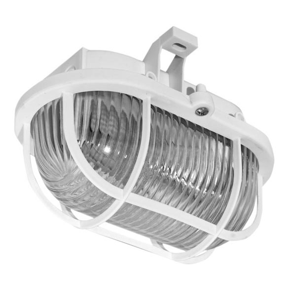 Vonkajšie stropné svietidlo OVAL 1xE27/60W/230V IP44