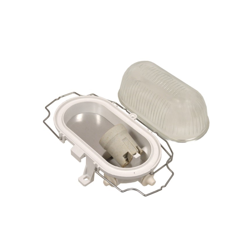 Vonkajšie stropné svietidlo RADUS 1xE27/60W/230V IP54 biele