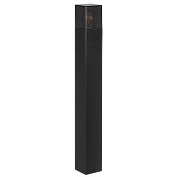 Vonkajšie svietidlo 1xE27/40W/230V IP44 80 cm čierne/dymové