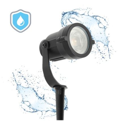 Vonkajšie svietidlo BLAKE UNO 1xGU10/35W/230V IP65 čierne