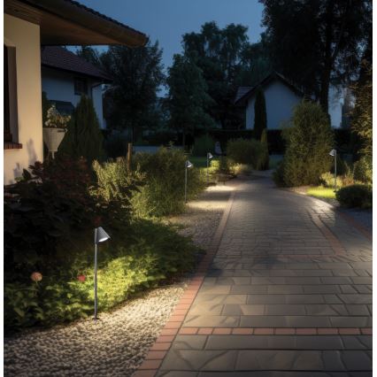 Vonkajšie svietidlo GILBERT 1xGU10/20W/230V IP65 antracit