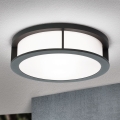 Vonkajšie svietidlo HENRY 2xE27/15W/230V priemer 30 cm IP44 antracit