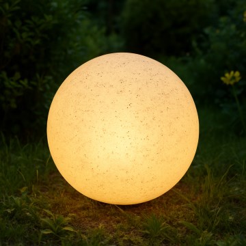 Vonkajšie svietidlo LUMISTONE 1xE27/15W/230V IP65 pr. 38 cm