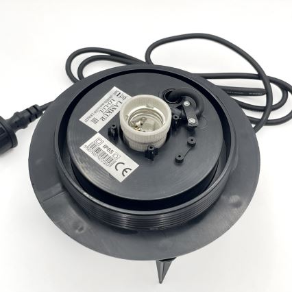 Vonkajšie svietidlo LUMISTONE 1xE27/15W/230V IP65 pr. 38 cm