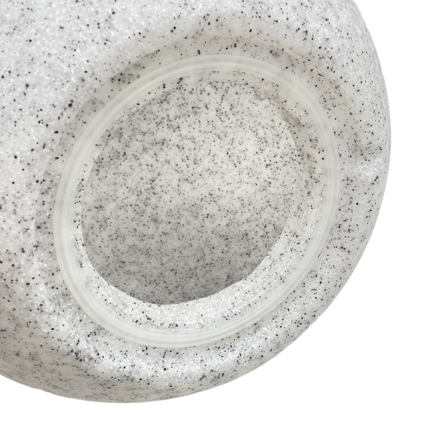 Vonkajšie svietidlo LUMISTONE 1xE27/15W/230V IP65 pr. 38 cm