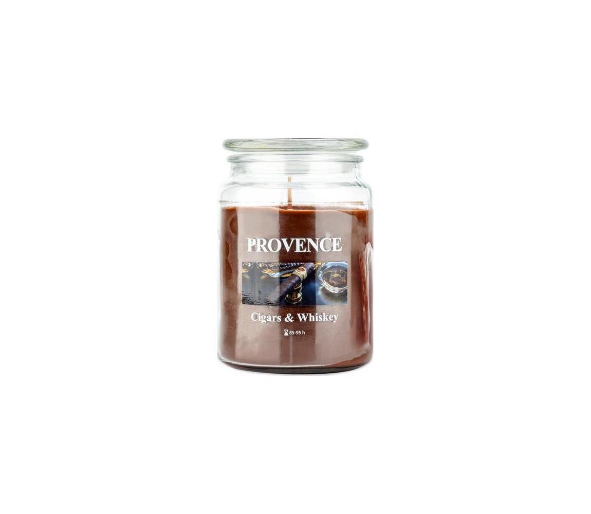 UTC Vôňová sviečka CIGARS WHISKEY, 510 g — doba horenia 85–95 hodín. 565118